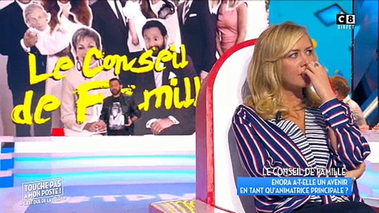 Enora Malagré en larmes dans TPMP quand Cyril Hanouna donne son avis sur sa future carrière d'animatrice - Regardez