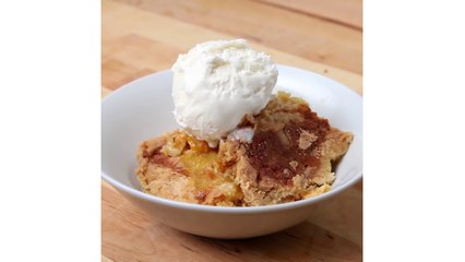 Easy Peach Cobbler