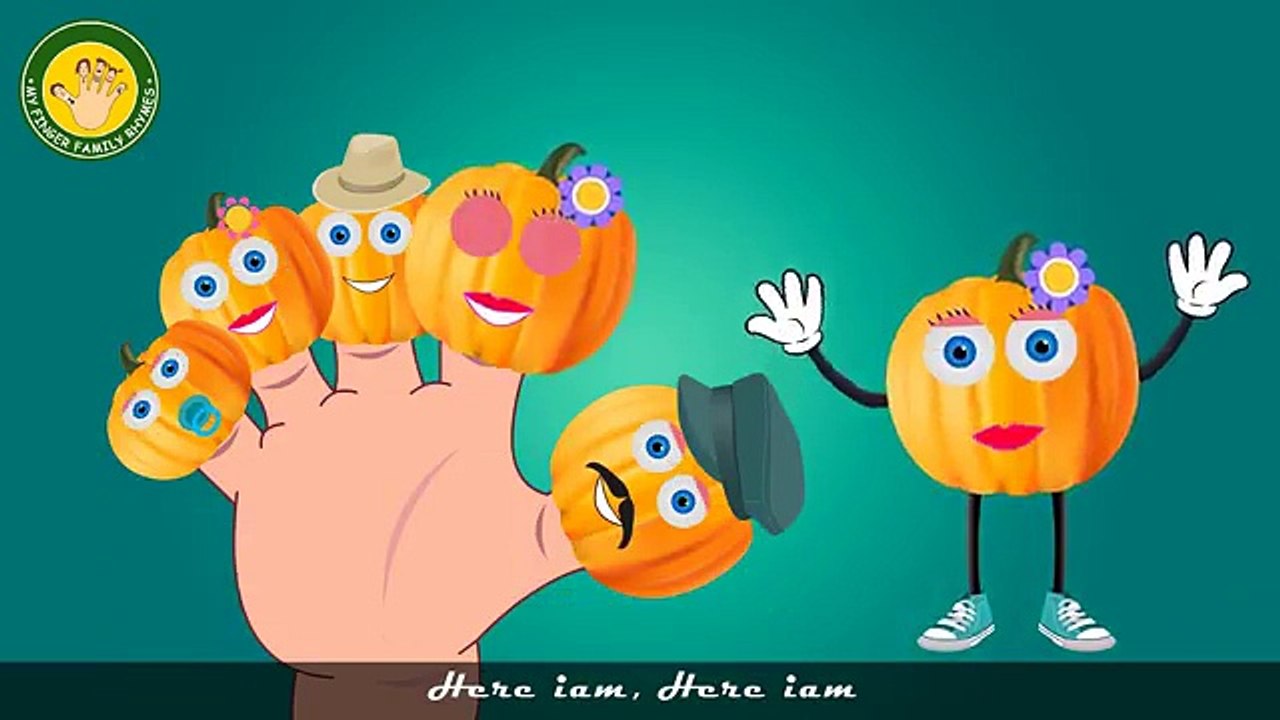 Finger Семья Рифмуется | Тыквенный Finger Семья | Хэллоуин Тыква Палец Семья Потешки