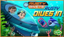 Rusty Rivets: Rusty Dives In. NEW! Game For Kids.