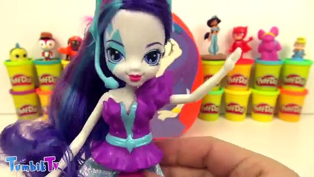 MLP Equestria Girls Rarity Sürpriz Yumurta Oyun Hamuru - My Little Pony Cicibiciler Emojiler