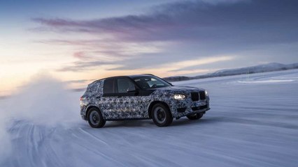 BMW X3 2017 en fase de pruebas