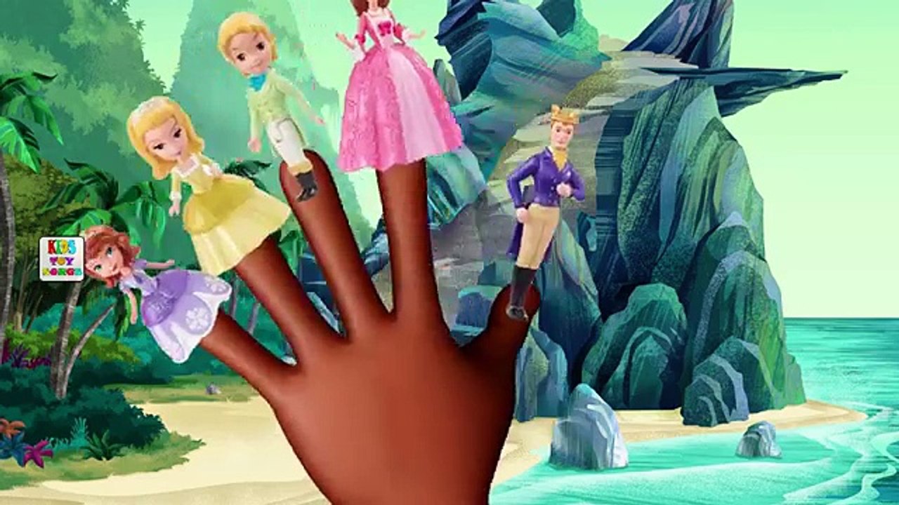 Finger Семья София Первая Семья Детская Рифма | Дисней София Первая Мультфильмы Для Опрятный