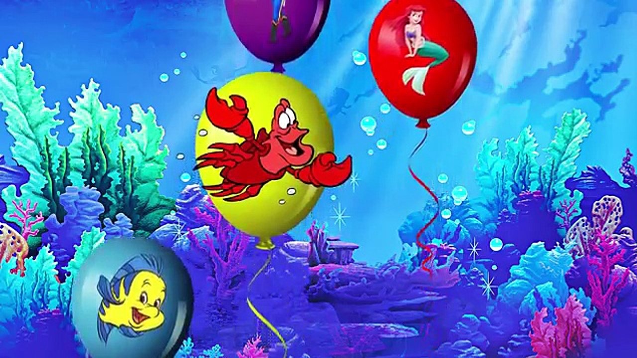 ABC Canción de Aprender el abecedario de Vídeo de Disney de la Sirenita
