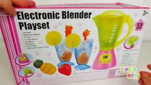 Microwave Oven and Blender Just Like Home Playset Kitchen Appliances for Kids and Surprise