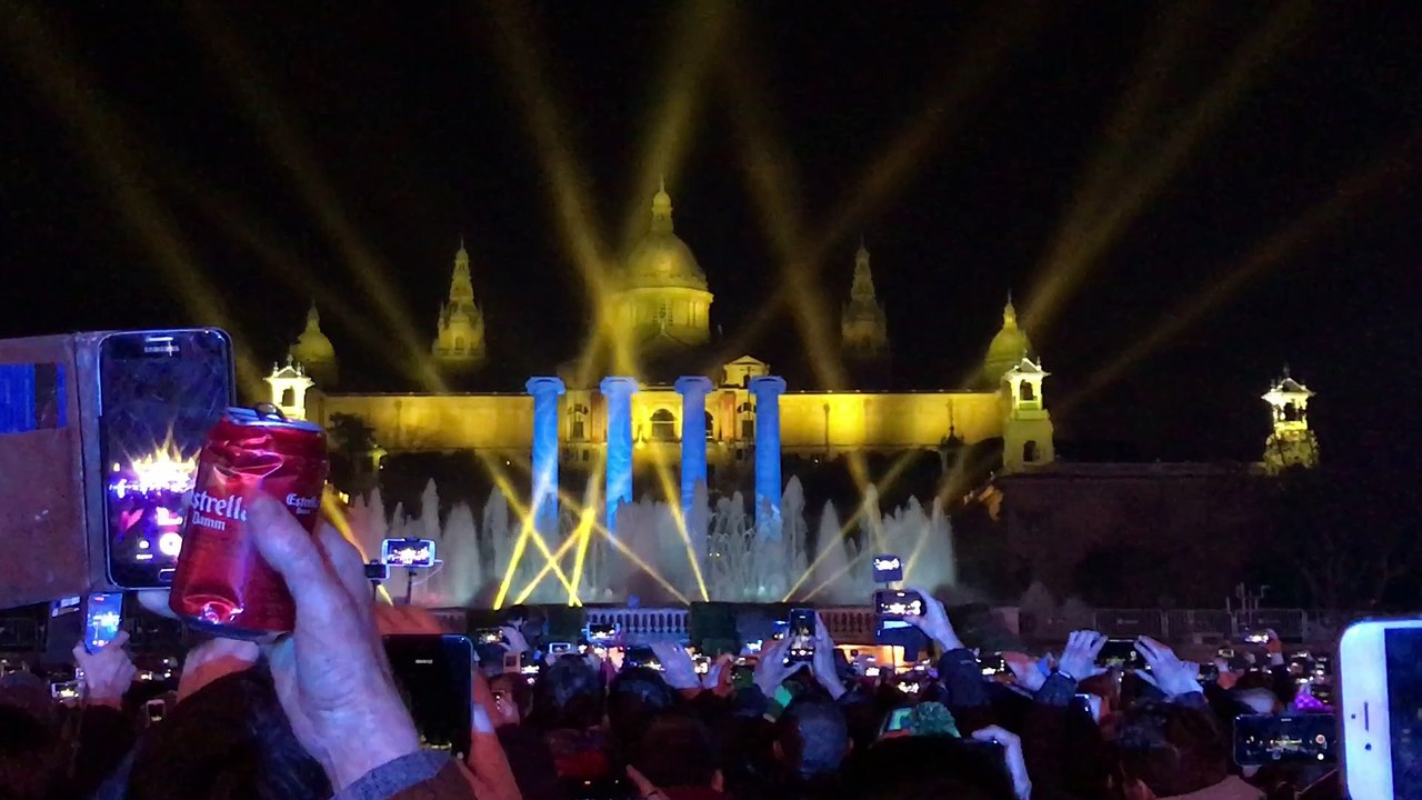 2017 fireworks Barcelona