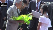 Japan emperor visits Vietnam's former imperial citadel in Hue