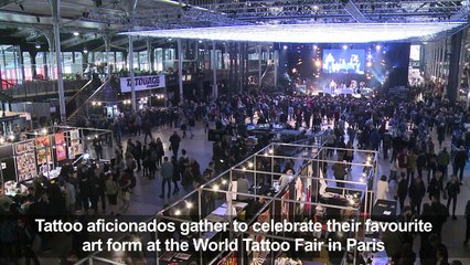 World Tattoo Fair kicks off in Paris