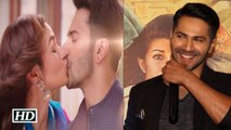 Varun reacts on KISSING Alia Bhatt | Badrinath Ki Dulhania