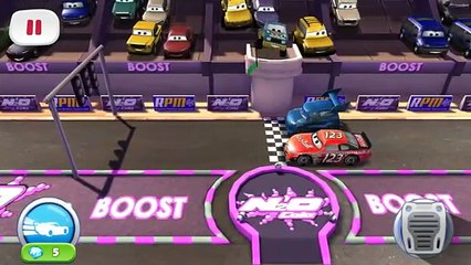 Тачки 2 Молния Маквин на русском - Грунтовый участок Мультфильм new