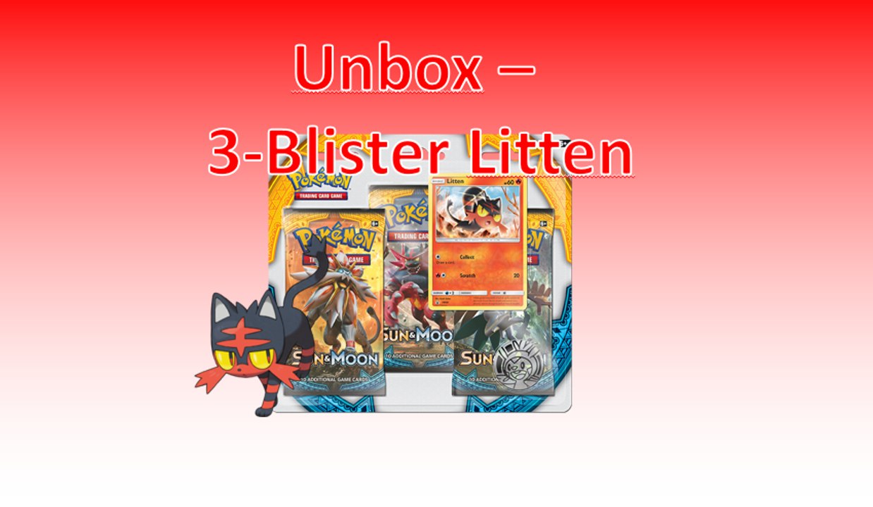 Unbox - 3-Blister do Litten