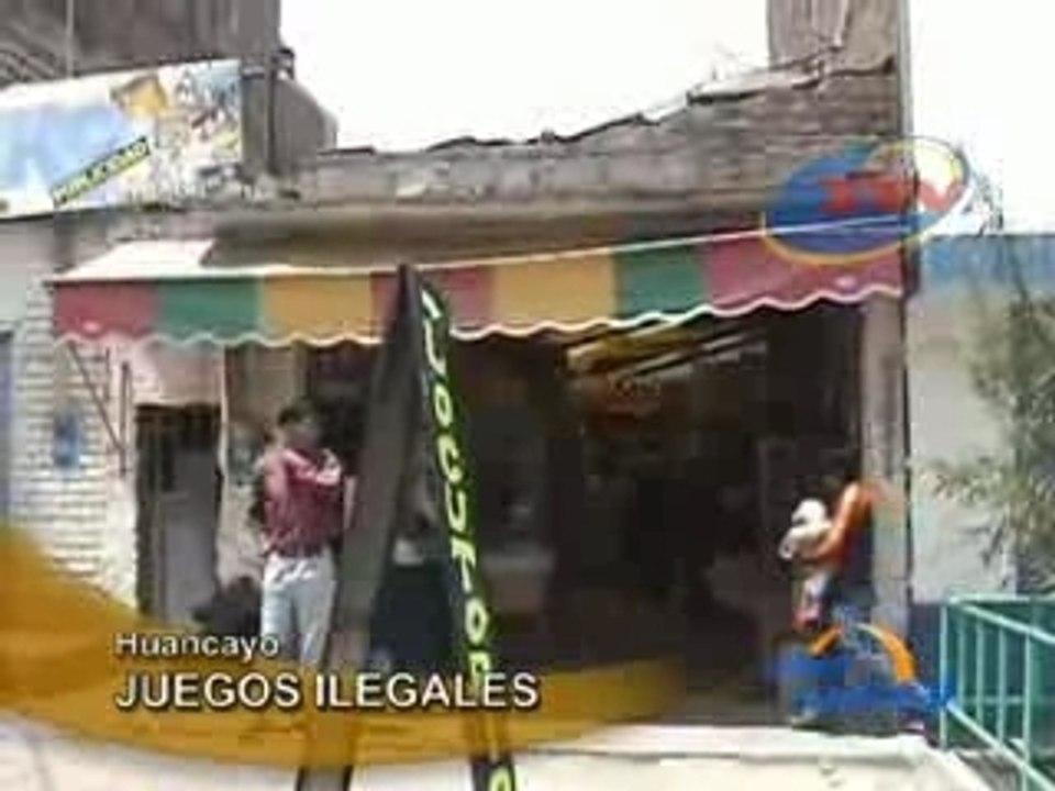 JUEGOS ILEGALES - HUANCAYO