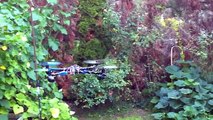 Primero vuelan al aire libre con mi nuevo quadcopter! x525 marco,10 dof IMU, arduino pro micro con mu