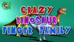 Crazy Dinosaur Finger Family | Dinosaur Nursery Rhymes For Childrens