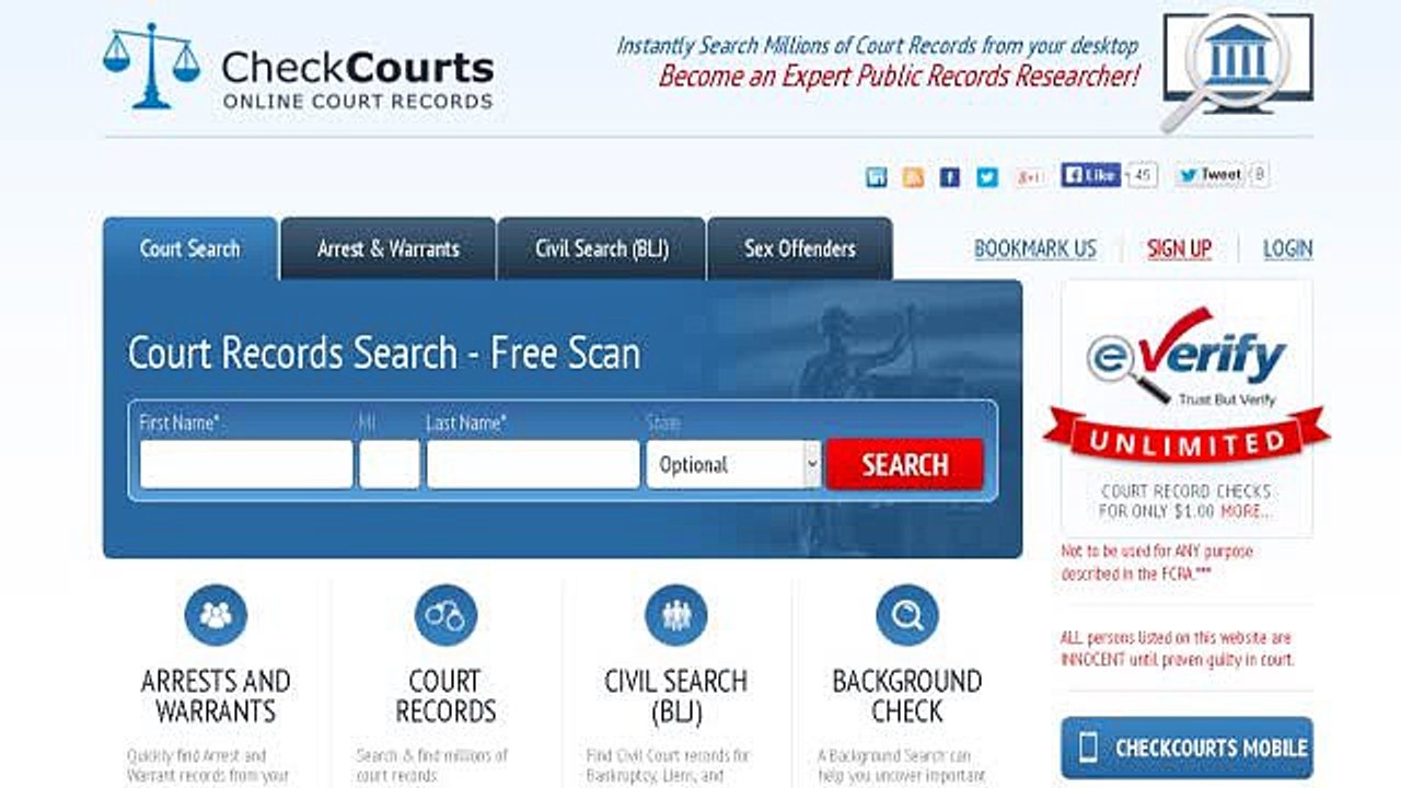 Check courts