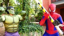 Spiderman Vs Venom Black Slime Prank! w/ Joker Hulk Frozen Elsa Anna Mermaid - Funny Super