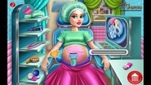 Enredados Rapunzel Embarazada de Verificación y Atención de un Bebé de Disney Completa de Juegos de dibujos animados Episodio para