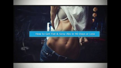 Sexy Flat Abs Fast For Women