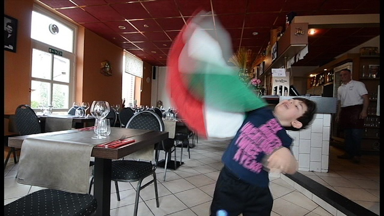 Pizza acrobate de 7 ans à Wanze