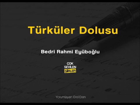 Türküler Dolusu - Erol Eren (Bedri Rahmi Eyüboğlu)