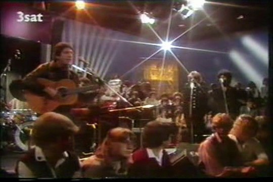 So long Marianne Leonard Cohen 31 October 1979 Rock-Pop Special , ZDF Studios, Munich, West Germany
