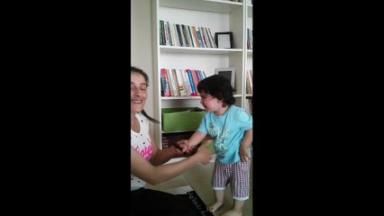 Güneş Doğu ilk kez baba dedi - eğlenceli çocuk oyunları