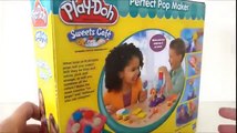 Play Doh Perfect Pop Maker Playset Sweet Shoppe Cafe Lollipops & Popsicles Review by Disne