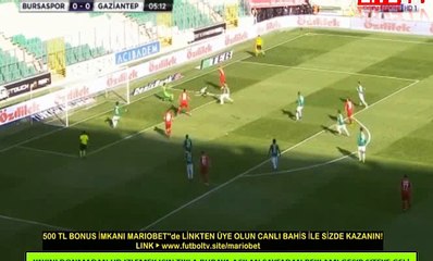 Marcinho Goal HD - Bursaspor 0-1	Gaziantepspor 04.03.2017