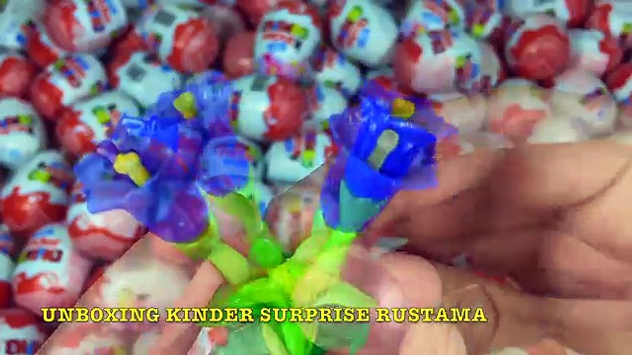 Яйца Сюрприз Киндер Тачки Unboxing Kinder Eggs...