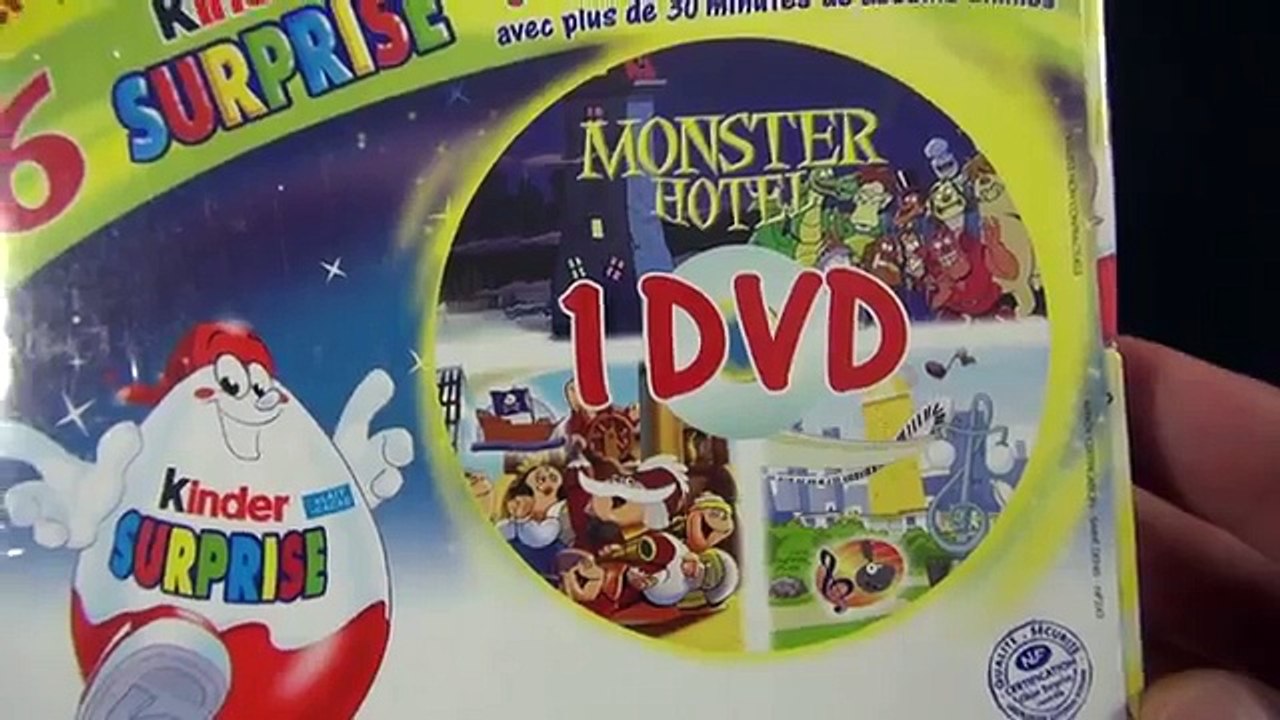 Kinder Surprise Eggs Asterix And The Vikings Monster Hotel Old Edition