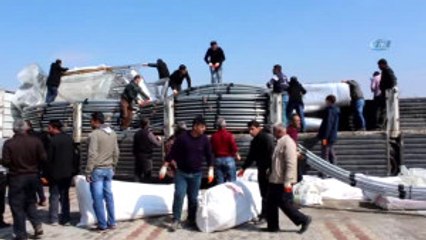 Deprem Bölgesine Çadır Derslikler Kuruldu