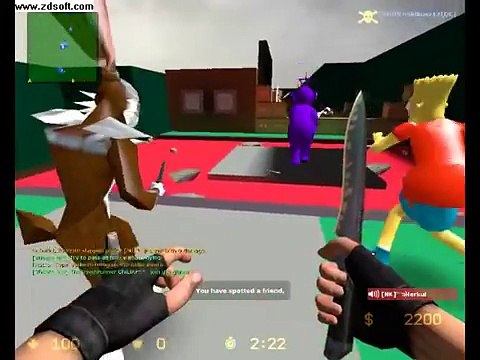 Counter-Strike Source Deathrun gameplay