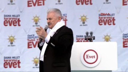 Kırşehir Başbakan Yıldırım, Kırşehir Mitinginde Konuştu 2