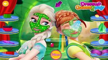 Disney Frozen Games - Frozen Sisters Elsa and Anna Facial - Baby Videos Games For Girls