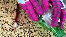 Замороженные розовый Человек-паук Эльза шалости Джокера с DIY спрайт Сода желе Гамми | команда супергероев