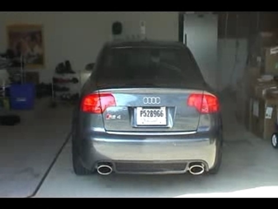 Audi RS4 Exhaust