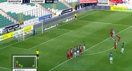 Joshua John Goal HD - Bursaspor-2-1-Gaziantepspor 04.03.2017