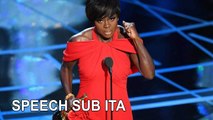 Watch Fences' Viola Davis  Win 2017 Oscar for Actress in a Suporting Role - SUB ITA