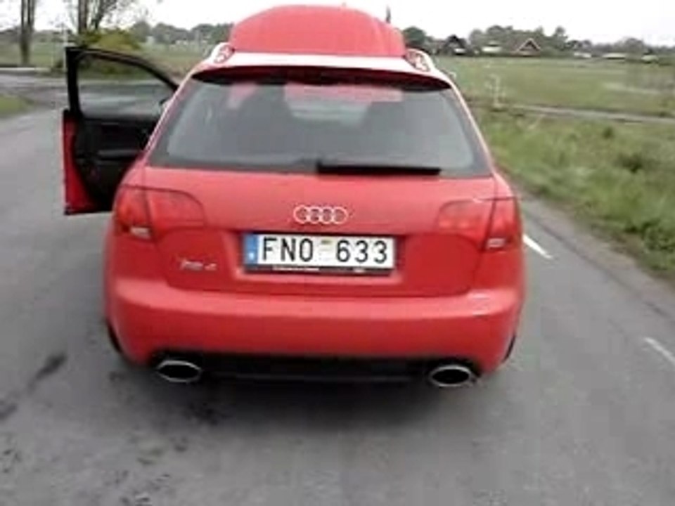 Audi RS4 sweden