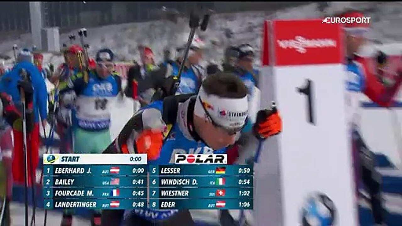 Biatlon Dünya Kupası - PyeongChang: Erkekler 12.5 km takip