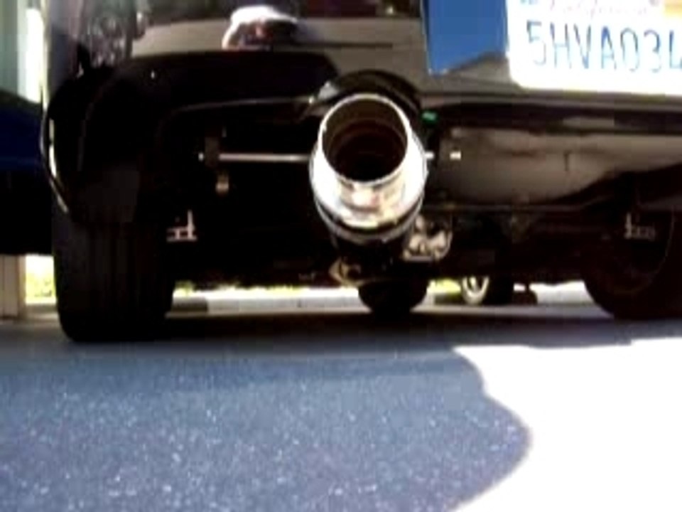 Subaru Impreza STi Hks Carbon Ti Exhaust