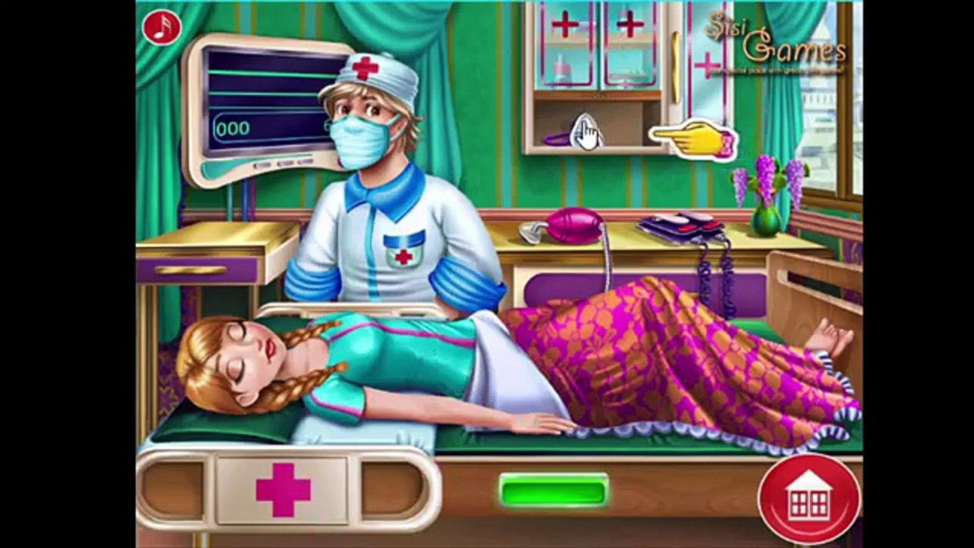 Super Barbie grávida hospital - Jogos para Meninas