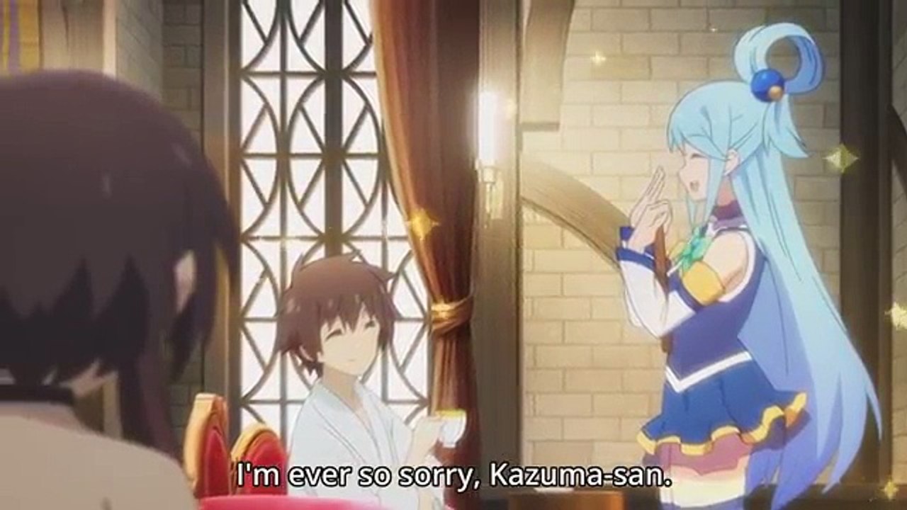 この素晴らしい世界に祝福を！Kono Subarashii Sekai ni Shukufuku wo! 金持ちになったカズマとアクア Kazuma and Aqua became rich
