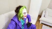 JOKER VS TELEVISION l How To Joker Zapping in Real Life - Joker Watch Television Remote Co