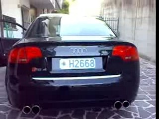 Audi RS4 Tubi Exhaust System