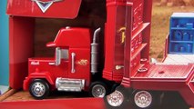 Disney Cars Mack Truck Carbon Racers Launcher Lightning McQueen Disney Store Toy Review