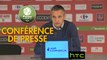 Conférence de presse Gazélec FC Ajaccio - Tours FC (2-2) : Jean-Luc VANNUCHI (GFCA) - Nourredine  EL OUARDANI (TOURS) - 2016/2017