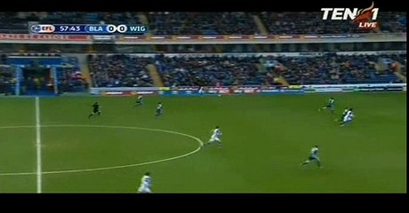 Marvin Emnes Goal HD - Blackburn	1-0	Wigan 04.03.2017