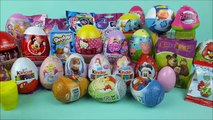 35 surprise eggs Shopkins Disney toys Masha i Medved LPS Frozen Hello Kitty