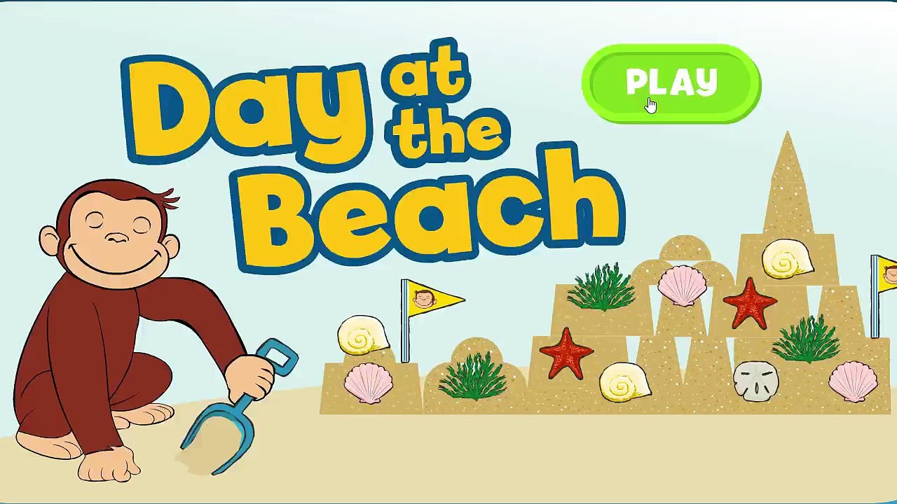 Curious george day at beach